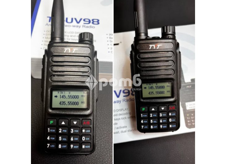 Радиостанция TYT THUV98 walkie talkie radiostation радио уоки токи-1