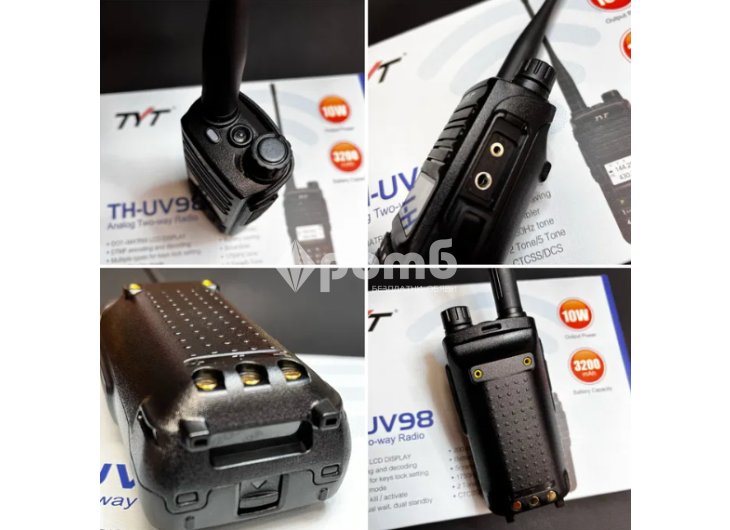 Радиостанция TYT THUV98 walkie talkie radiostation радио уоки токи-7