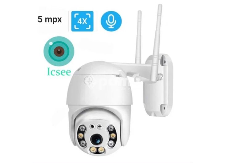 Camera ip wifi 5mpx smart icsee безжична камера видеонаблюдение-1