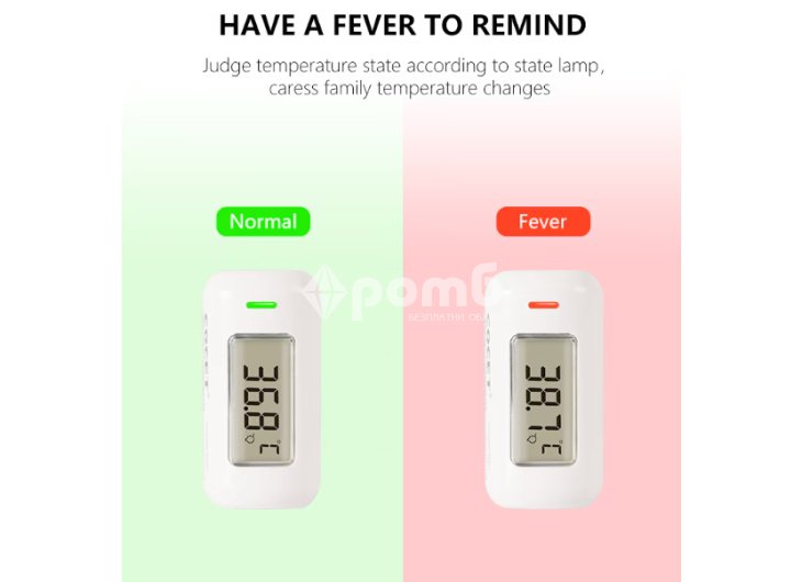 Инфрачервен Мини термометър Cocet KFT26 Бял-2