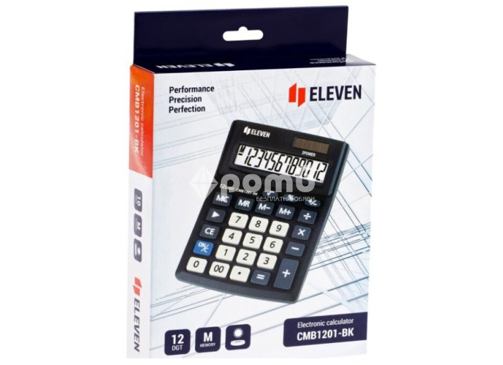 Калкулатор Eleven office CMB1201BK 12 digits-5