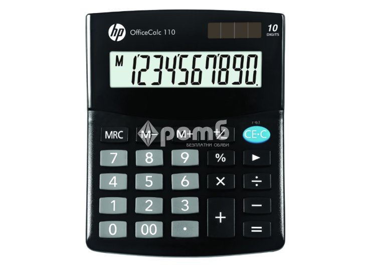 Настолен калкулатор HP модел Office calc 300 II 12 разряда черен-1