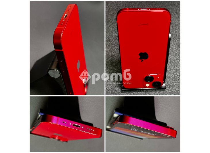 Apple iphone 13 mini Red 128 Перфектен MLK33RM айфон айфоун-3