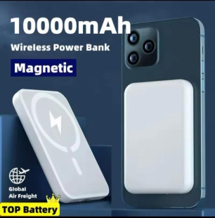 Magsafe Magnetic батерия charging power bank 6000 магнитна 